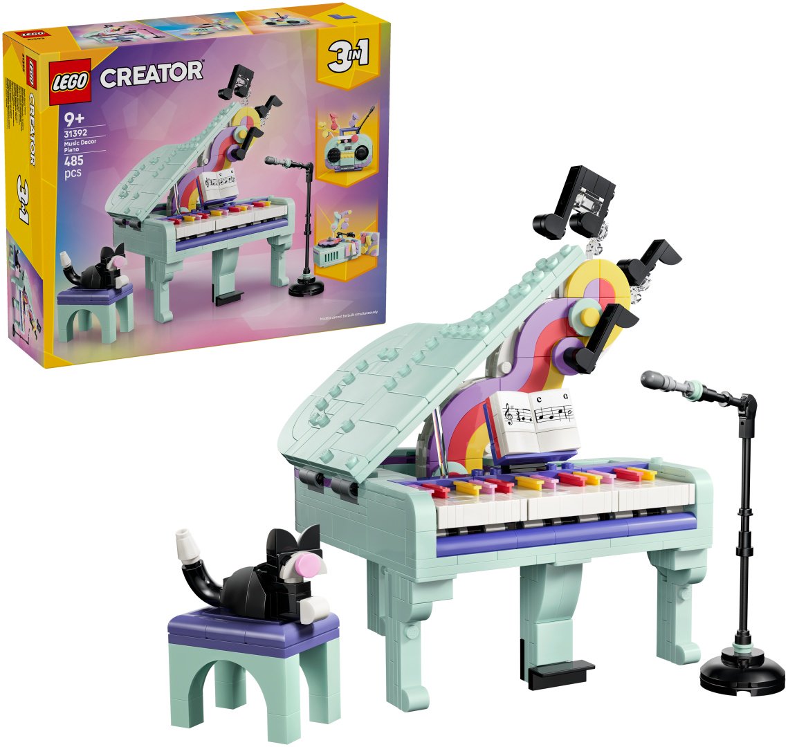 Конструктор LEGO Creator 3-in-1 31392, деталей 485 шт