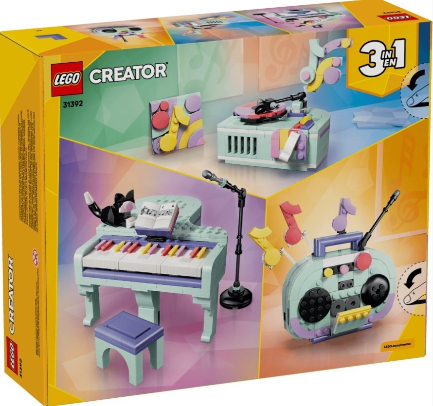 Конструктор LEGO Creator 3-in-1 31392, деталей 485 шт