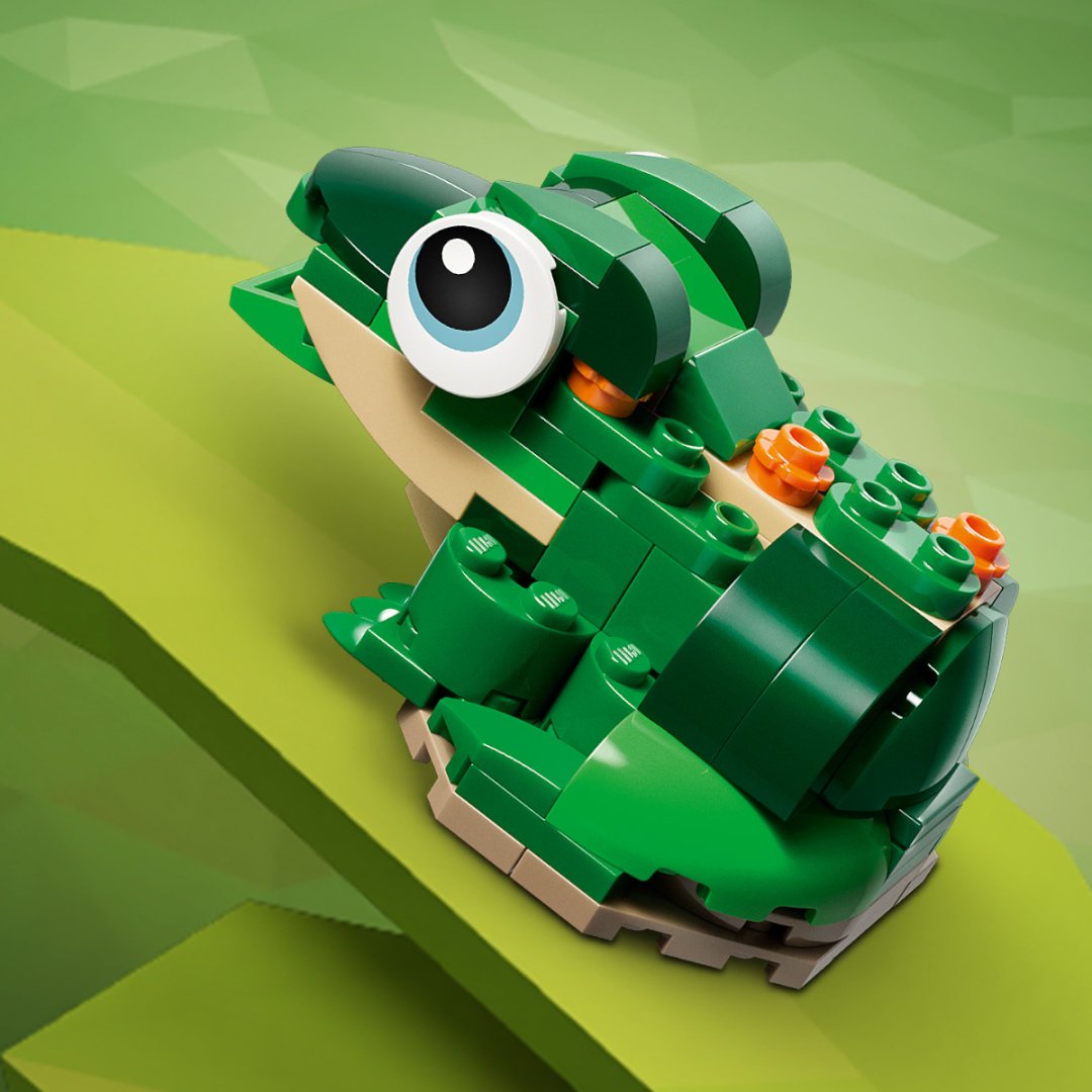 Конструктор LEGO Черепаха с цветком кувшинки 31377, деталей 124 шт купить,NaN