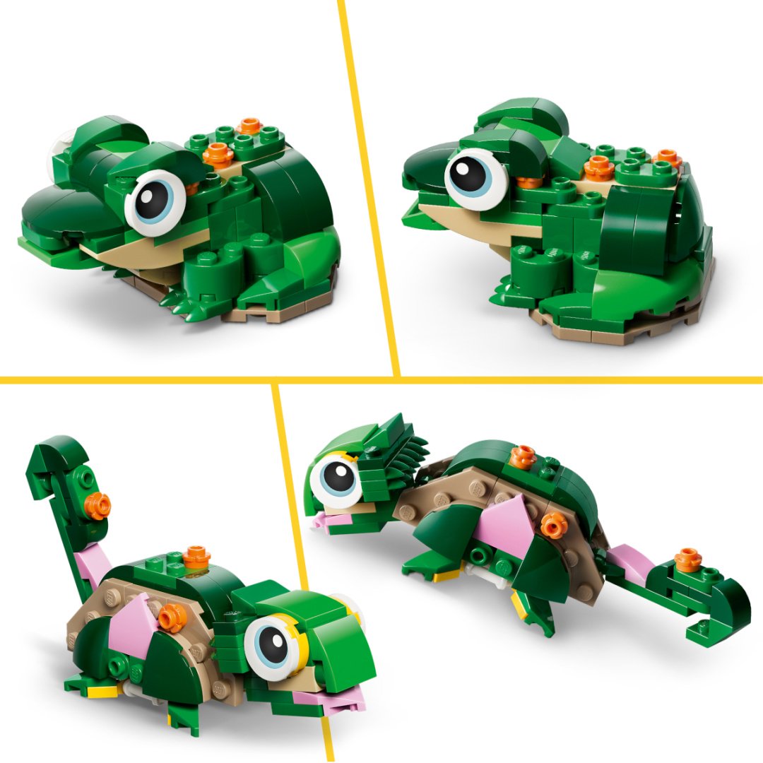 Конструктор LEGO Черепаха с цветком кувшинки 31377, деталей 124 шт купить,NaN