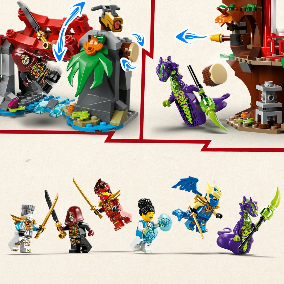 Конструктор LEGO Ninjago 71857, деталей 642 шт купить,64017