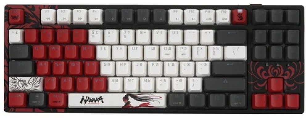 Клавиатура A4Tech Bloody WS87 Naraka черный купить,42305