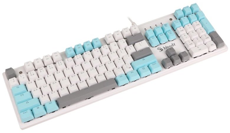 Клавиатура A4Tech Bloody S520N Icy White белый - ForteMarket Клавиатура A4Tech Bloody S520N Icy White белый купить,21526