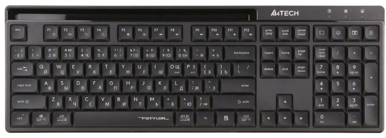 Клавиатура A4Tech Fstyler FBX72C Black черный