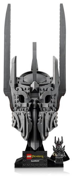 Конструктор LEGO Властелин колец: Шлем Саурона 11373, деталей 538 шт