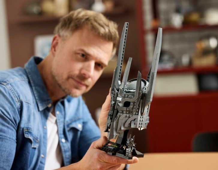 Конструктор LEGO Властелин колец: Шлем Саурона 11373, деталей 538 шт