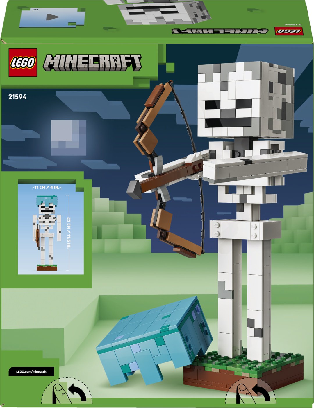 Конструктор LEGO Minecraft 21594, деталей 502 шт