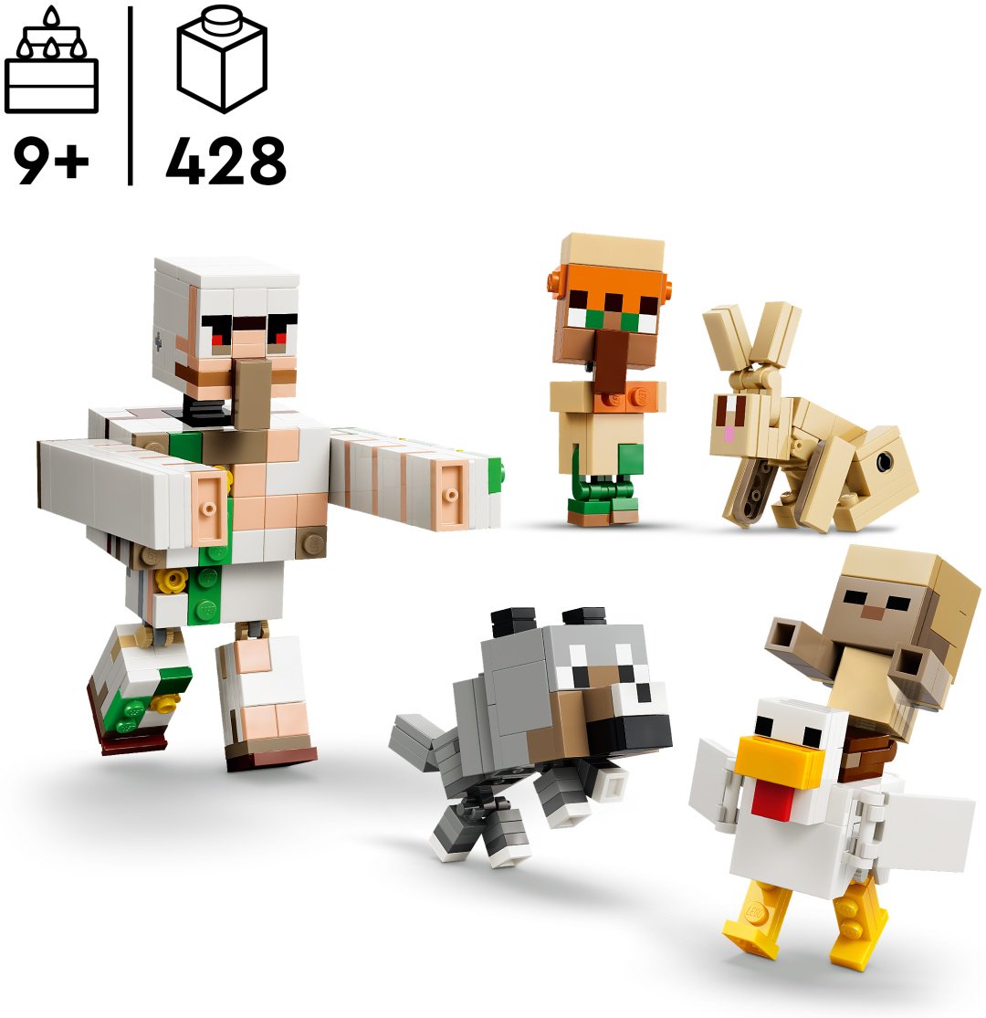 Конструктор LEGO Minecraft 21592, деталей 428 шт
