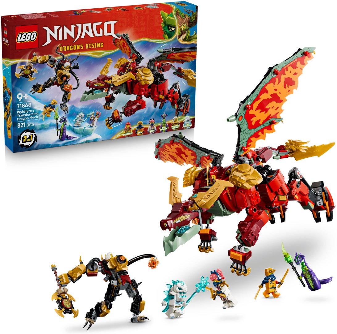 Конструктор LEGO Ninjago 71868, деталей 821 шт