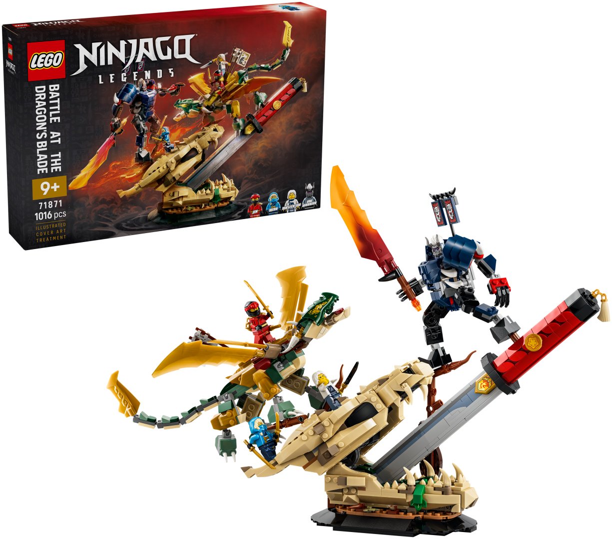 Конструктор LEGO Ninjago 71871, деталей 1016 шт