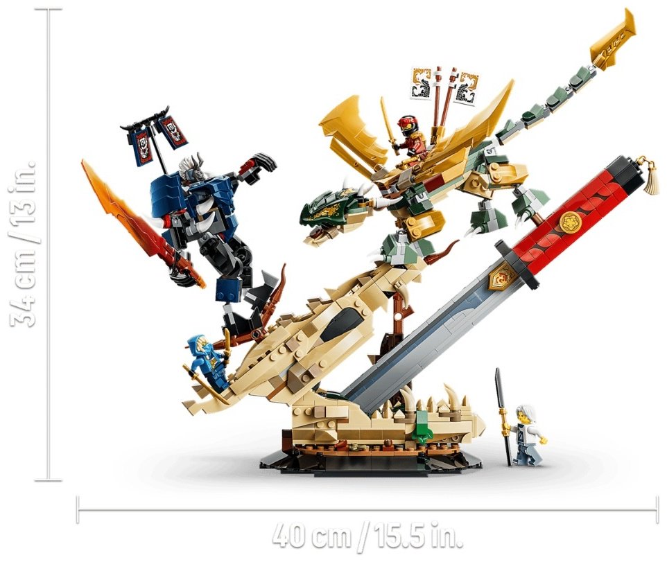 Конструктор LEGO Ninjago 71871, деталей 1016 шт