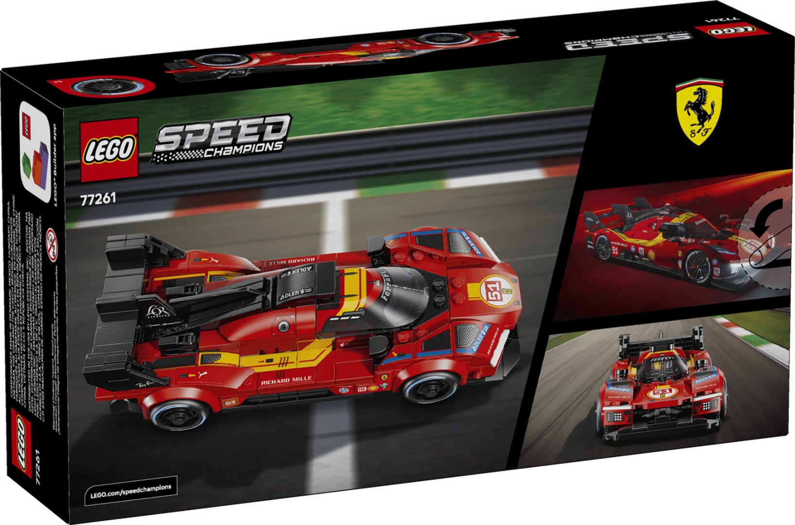 Конструктор LEGO Speed Champions 77261, деталей 329 шт
