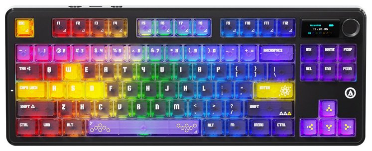 Клавиатура Ajazz MK87 Pro фиолетовый купить,37348