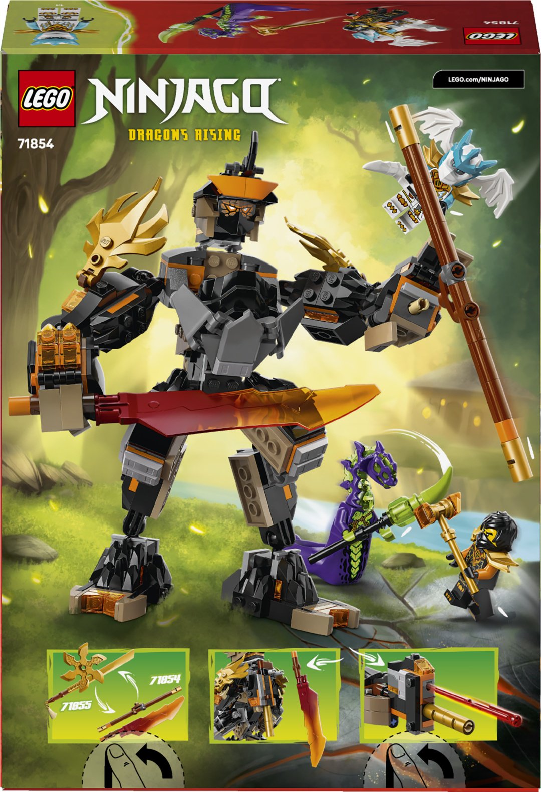 Конструктор LEGO Ninjago 71854, деталей 364 шт