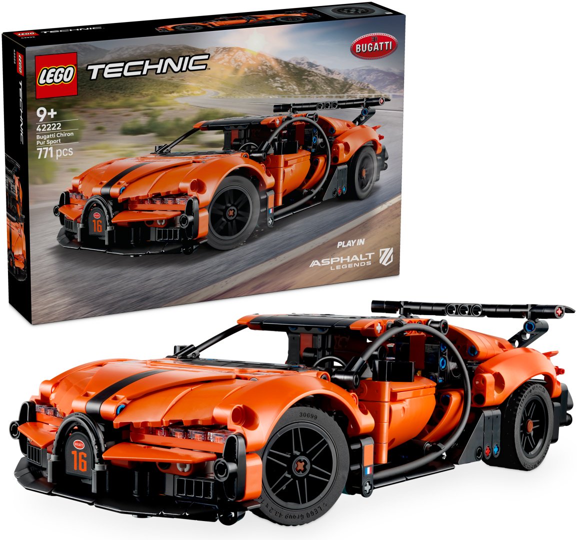 Конструктор LEGO Technic 42222, деталей 771 шт купить,59198