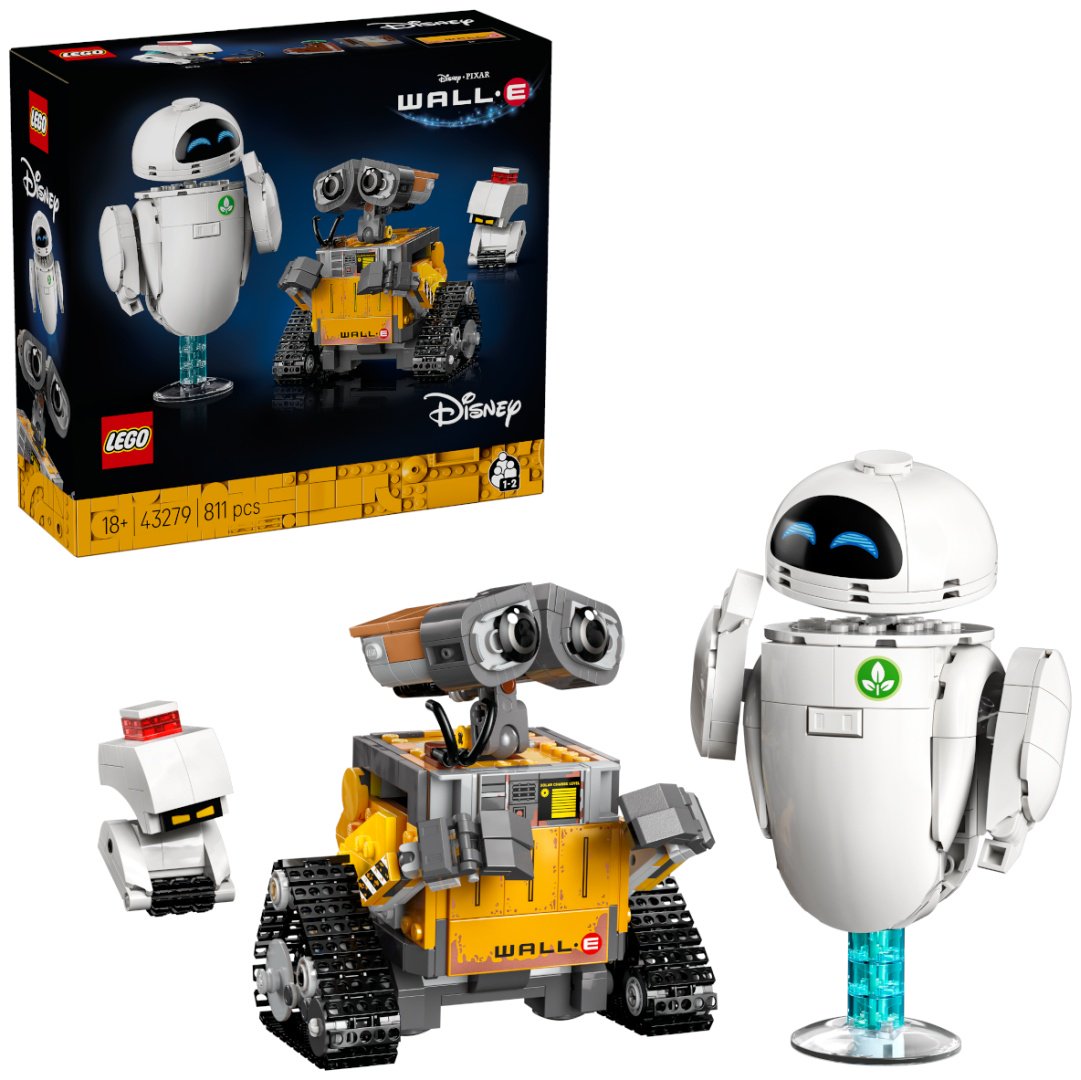 Конструктор LEGO Валли и Ева 43279, деталей 811 шт