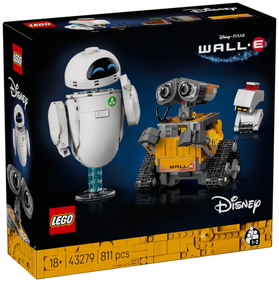 Конструктор LEGO Валли и Ева 43279, деталей 811 шт