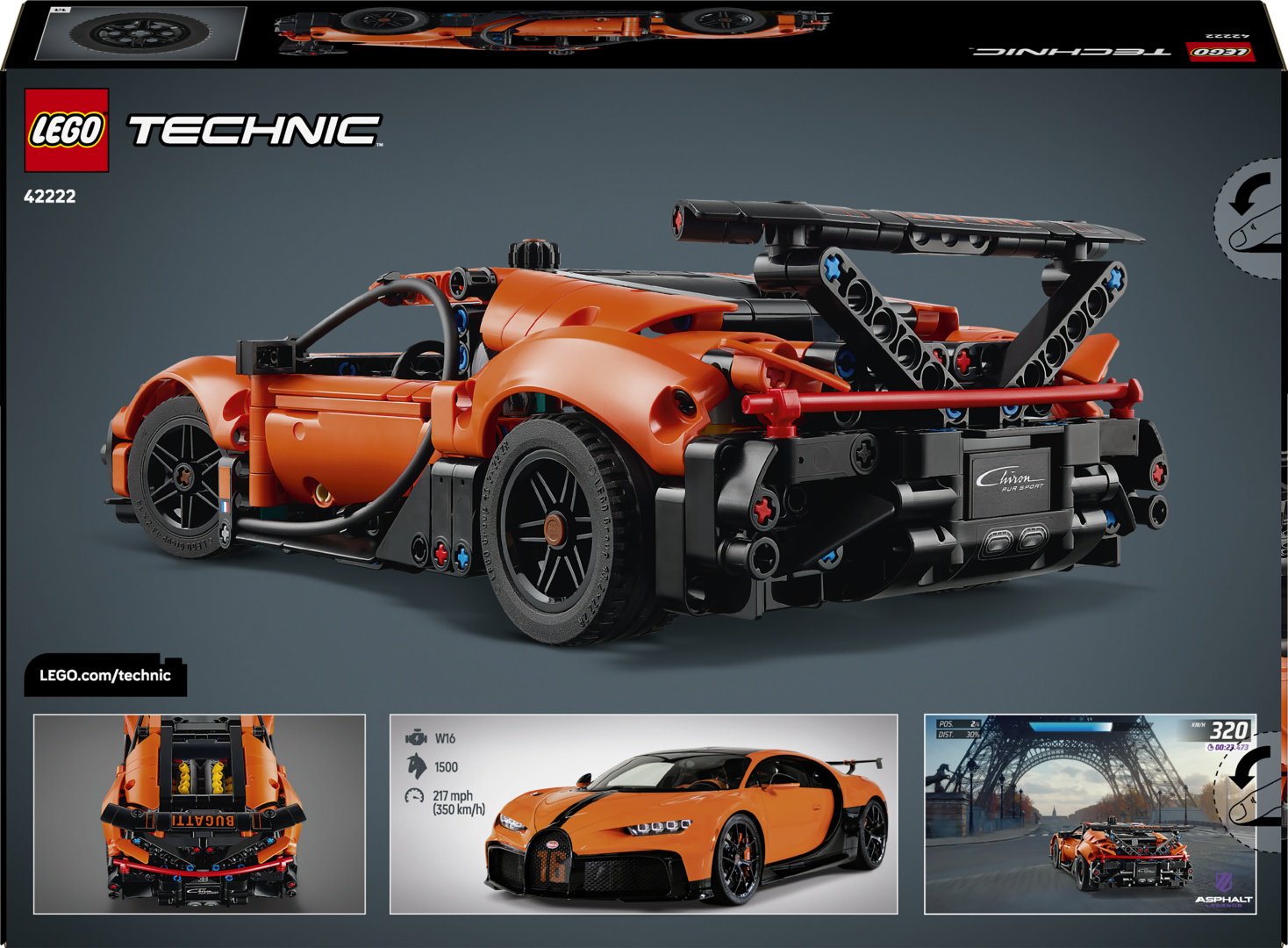 Конструктор LEGO Technic 42222, деталей 771 шт купить,59198