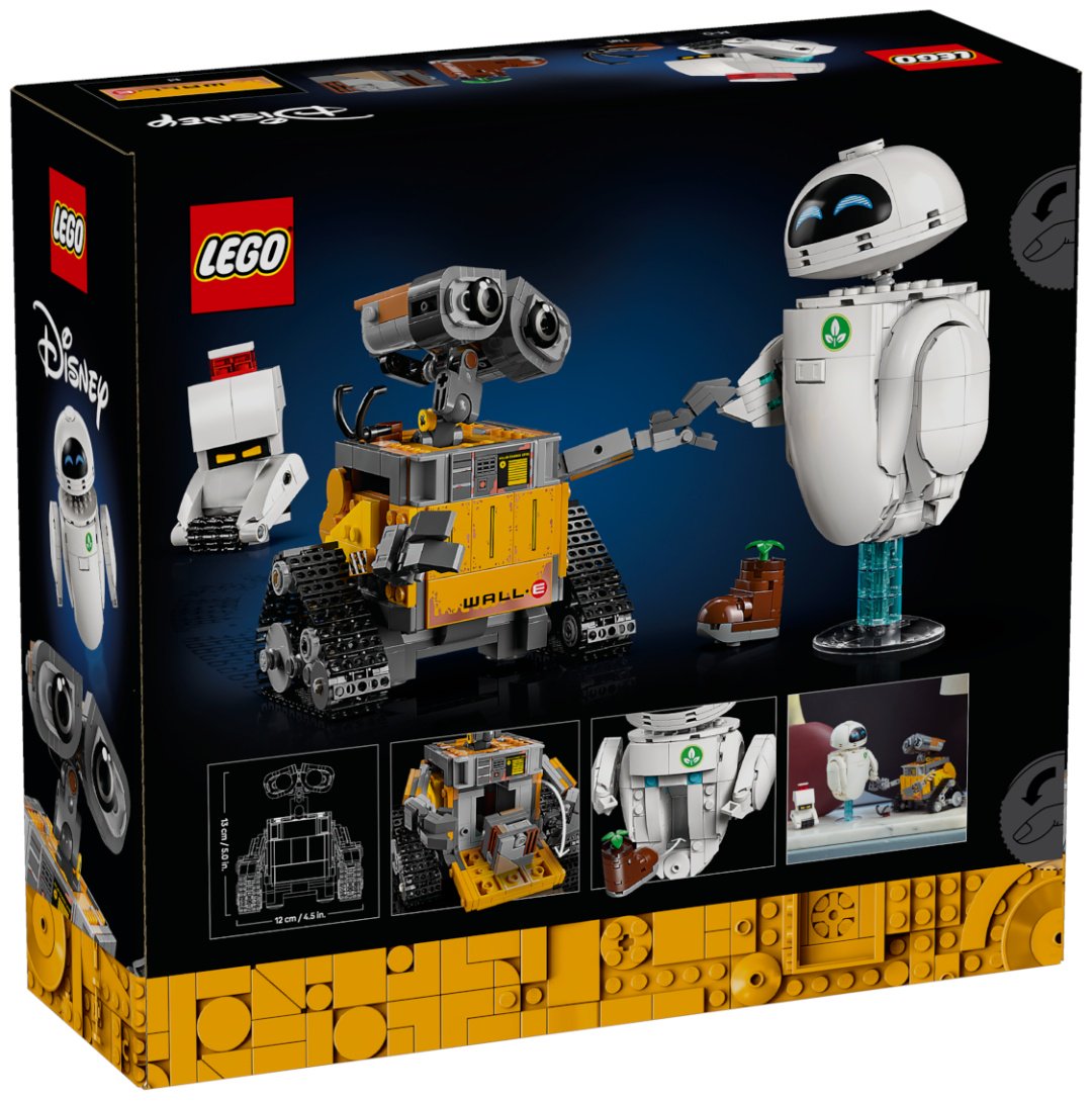 Конструктор LEGO Валли и Ева 43279, деталей 811 шт
