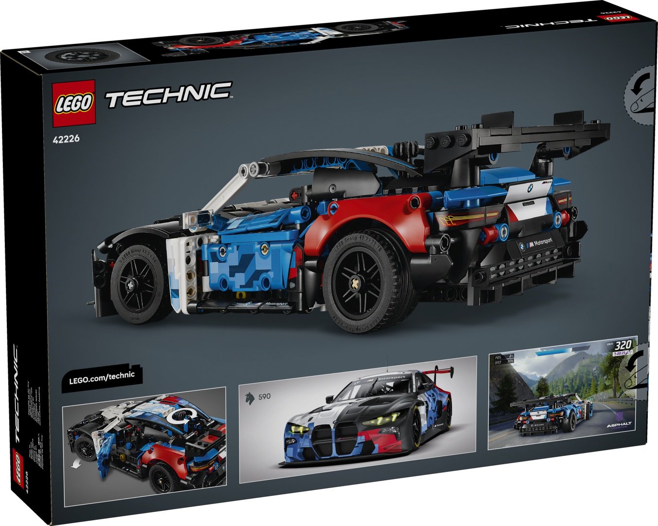 Конструктор LEGO TECHNIC 42226, деталей 747 шт купить,61254