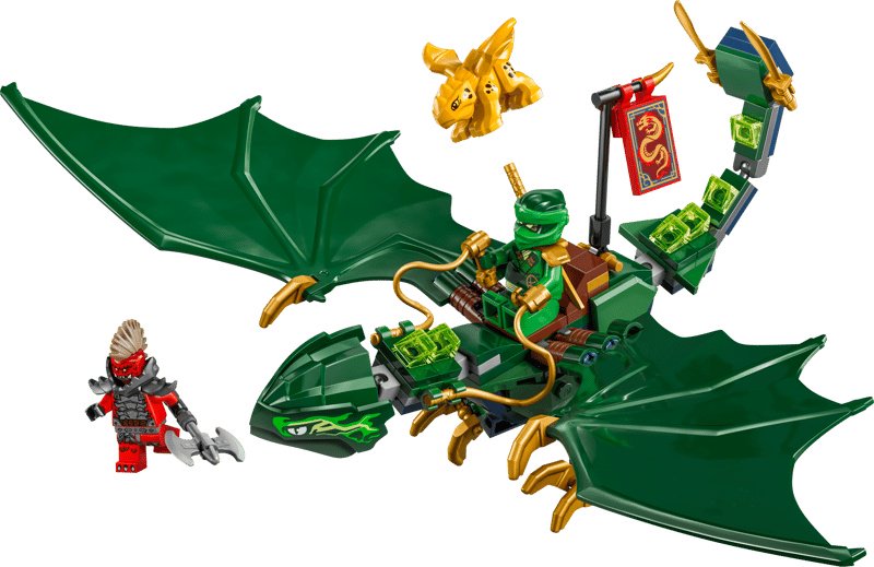 Конструктор LEGO Зеленый лесной дракон Ллойда 71829, деталей 128 шт купить,NaN