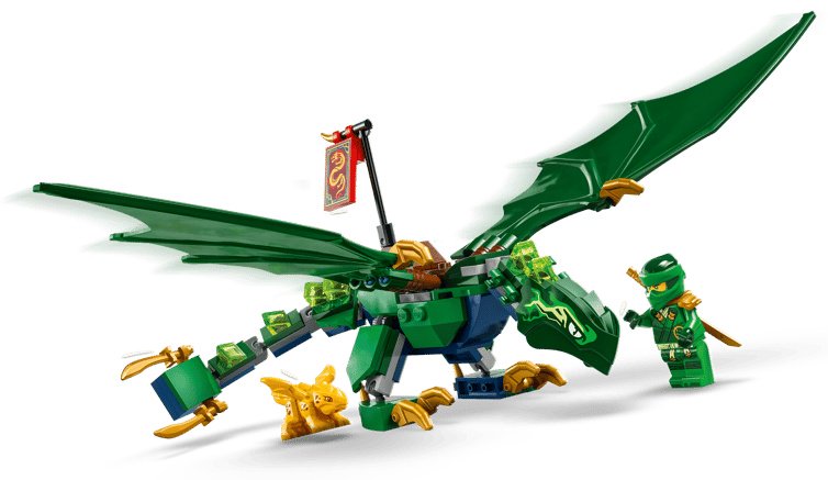 Конструктор LEGO Зеленый лесной дракон Ллойда 71829, деталей 128 шт купить,NaN