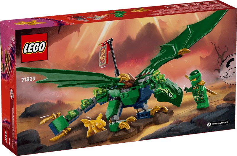 Конструктор LEGO Зеленый лесной дракон Ллойда 71829, деталей 128 шт купить,NaN