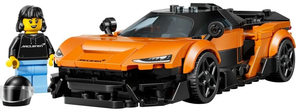 Конструктор LEGO Speed Champions McLaren W1 77257, деталей 287 шт