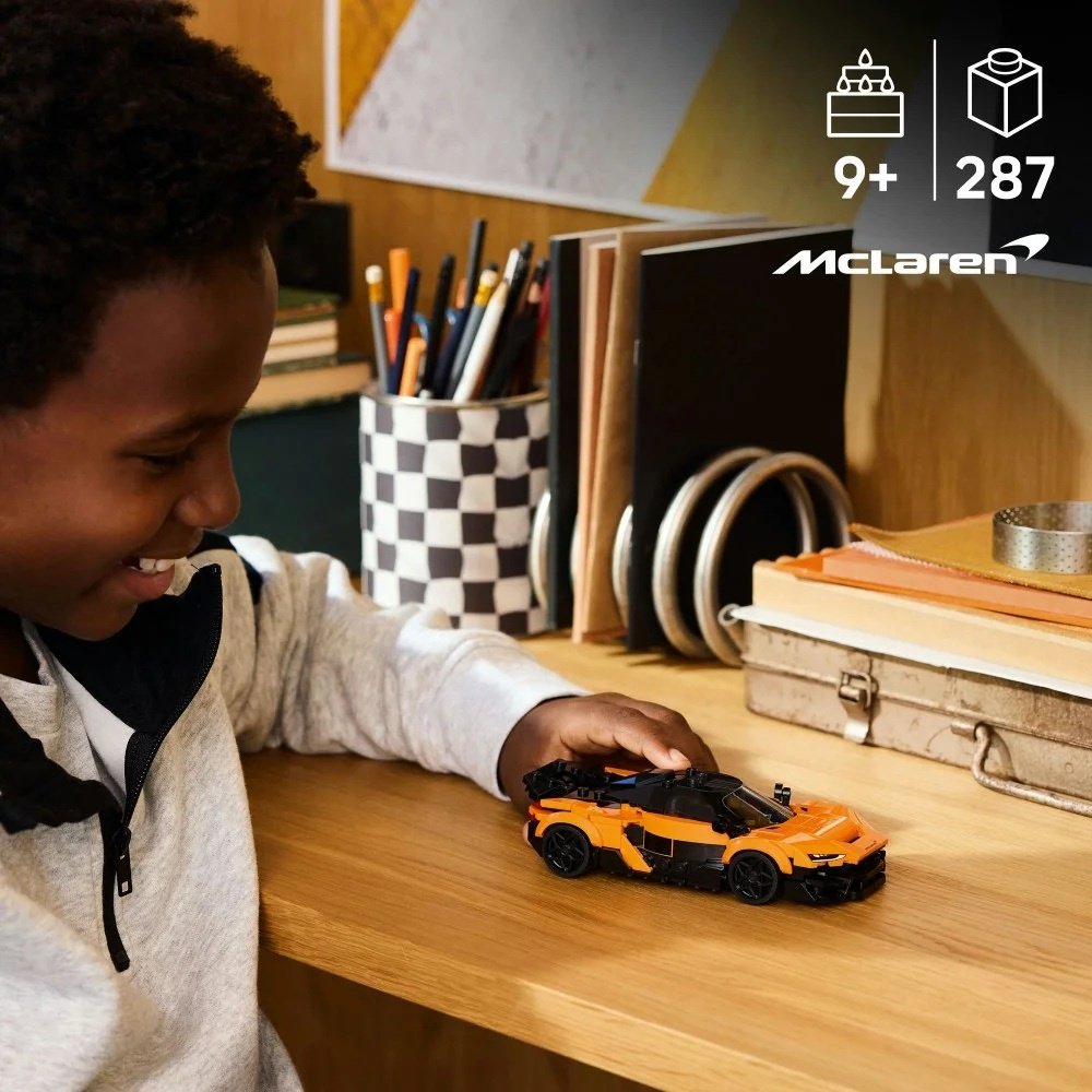 Конструктор LEGO Speed Champions McLaren W1 77257, деталей 287 шт