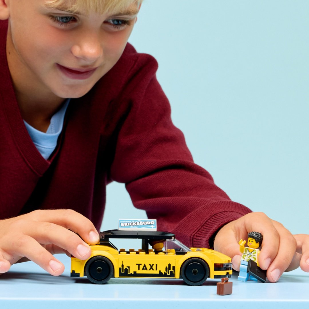 Конструктор LEGO Желтое такси 60487, деталей 122 шт купить,10970