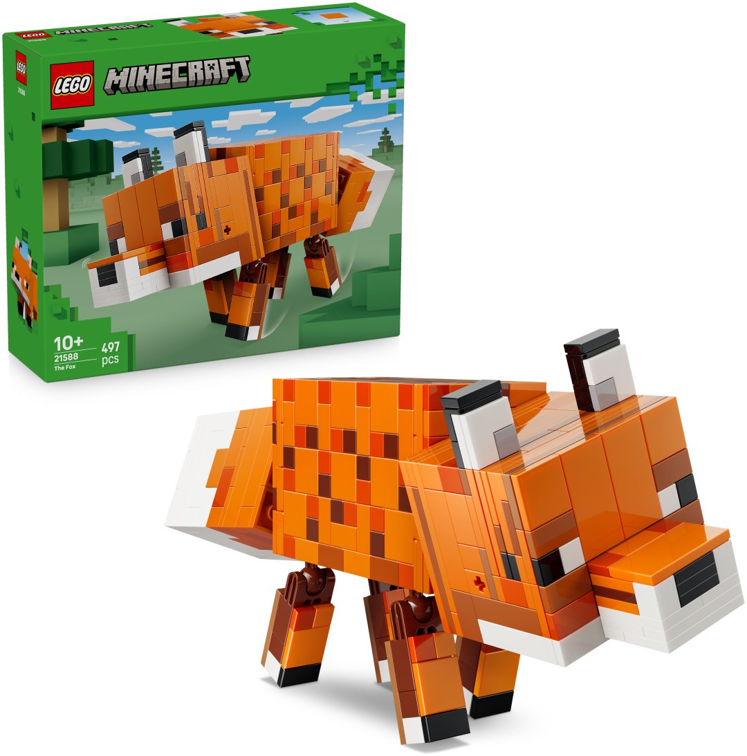 Конструктор LEGO Minecraft 21588, деталей 497 шт