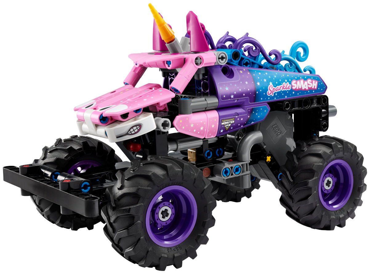 Конструктор LEGO Инерционный Monster Jam Sparkle Smash 42220, деталей 243 шт