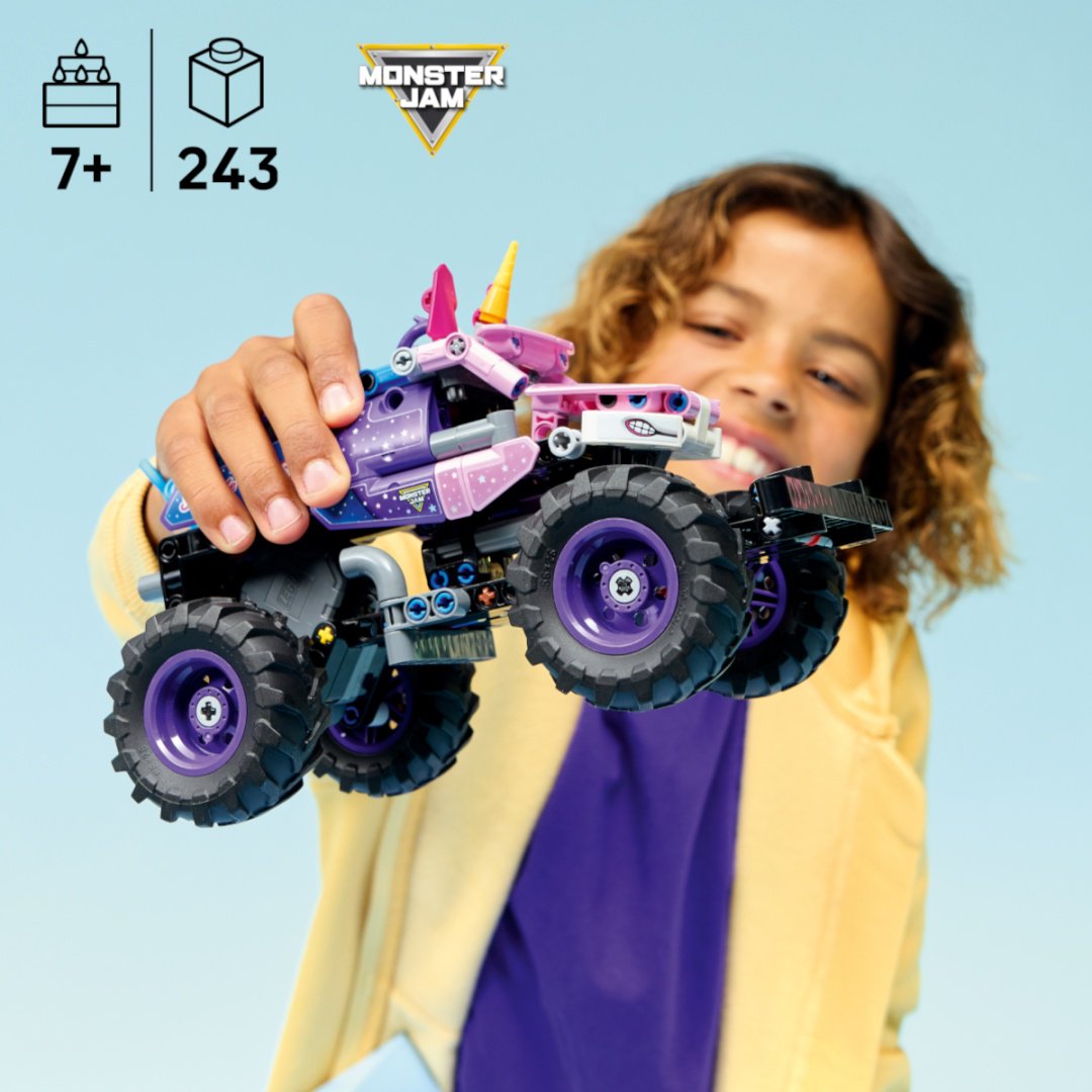 Конструктор LEGO Инерционный Monster Jam Sparkle Smash 42220, деталей 243 шт купить,22870