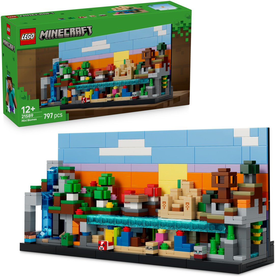 Конструктор LEGO Minecraft 21589, деталей 797 шт