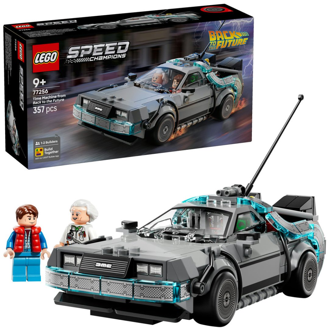 Конструктор LEGO Машина времени из «Назад в будущее» 77256, деталей 357 шт