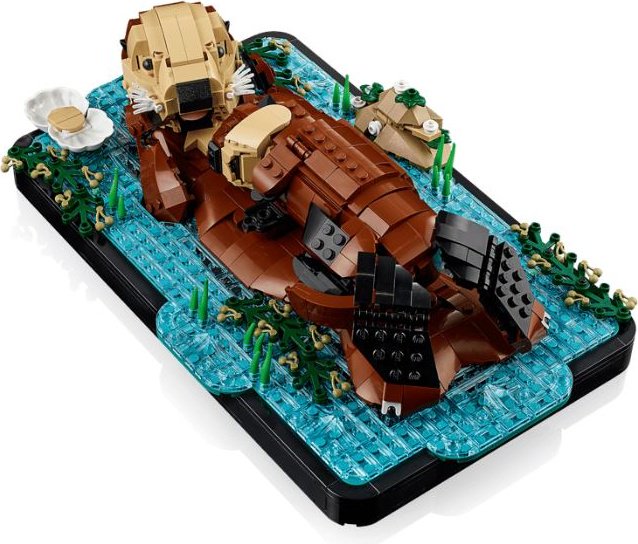 Конструктор LEGO Плавающие морские выдры 21366, деталей 1234 шт