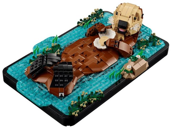 Конструктор LEGO Плавающие морские выдры 21366, деталей 1234 шт