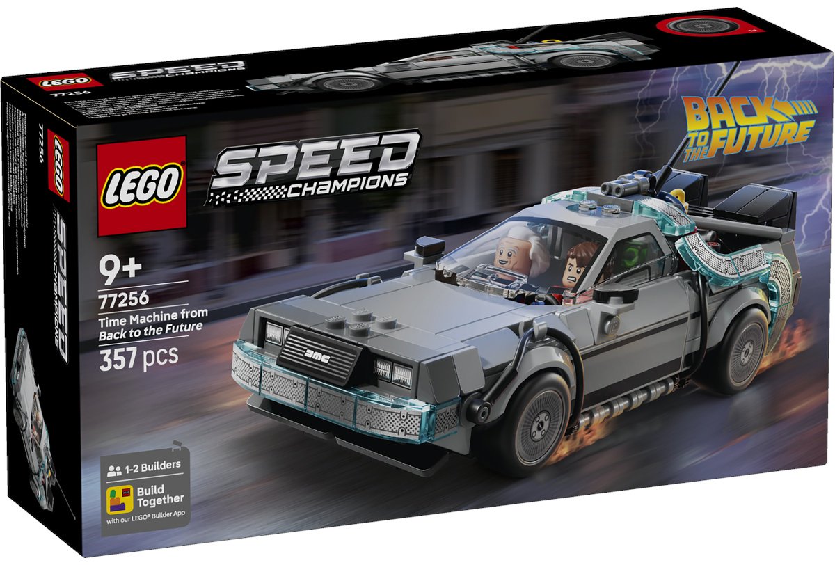 Конструктор LEGO Машина времени из «Назад в будущее» 77256, деталей 357 шт