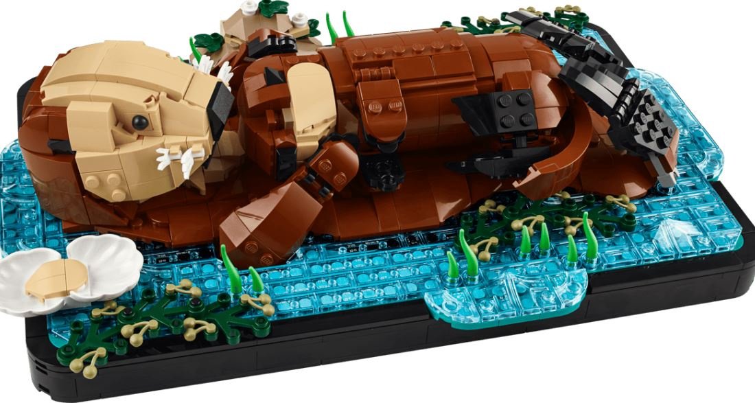 Конструктор LEGO Плавающие морские выдры 21366, деталей 1234 шт