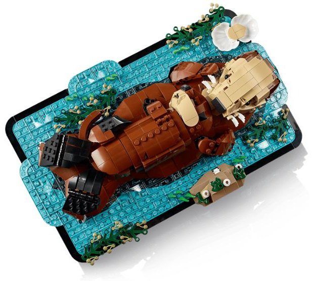 Конструктор LEGO Плавающие морские выдры 21366, деталей 1234 шт