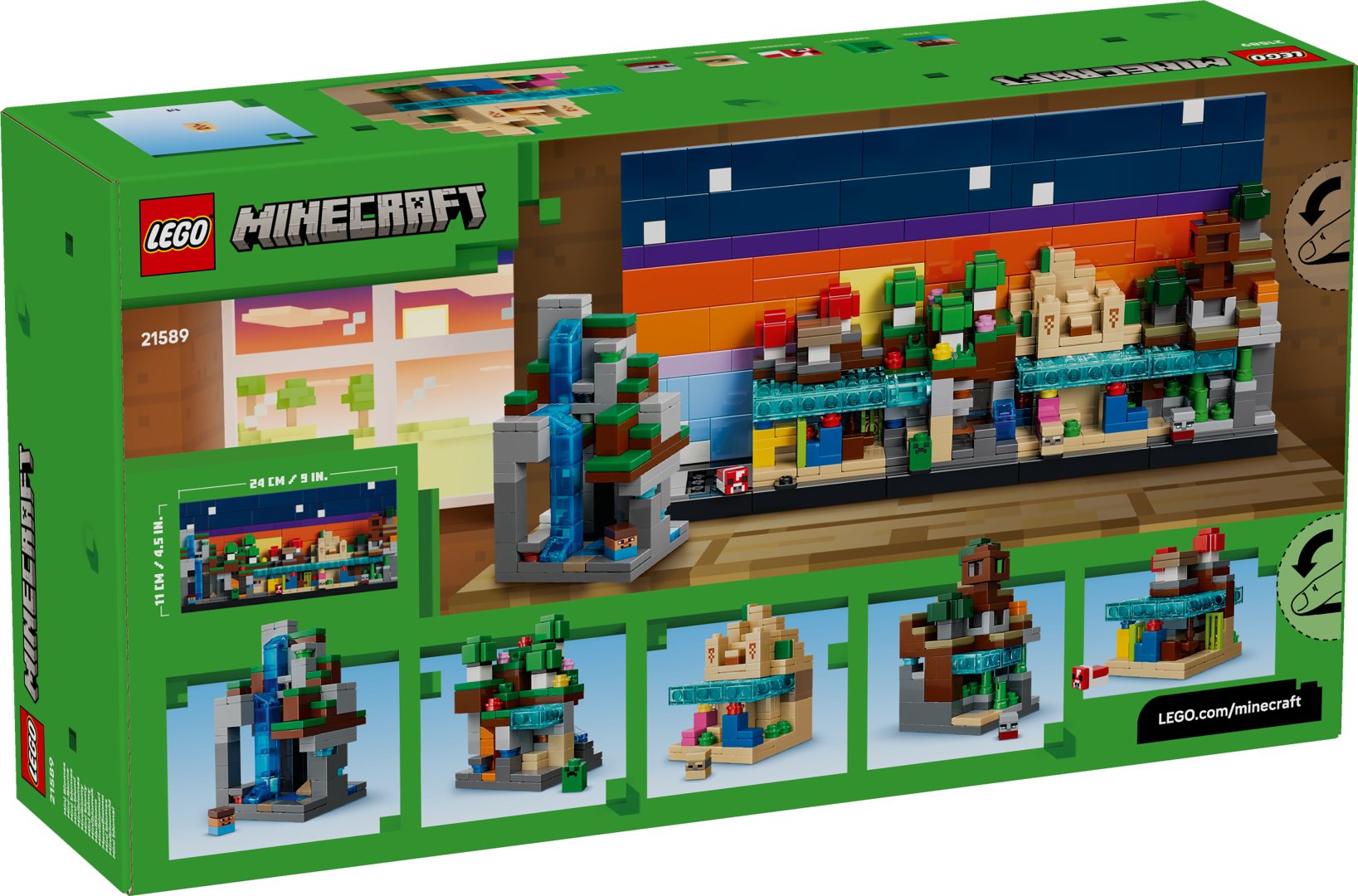 Конструктор LEGO Minecraft 21589, деталей 797 шт