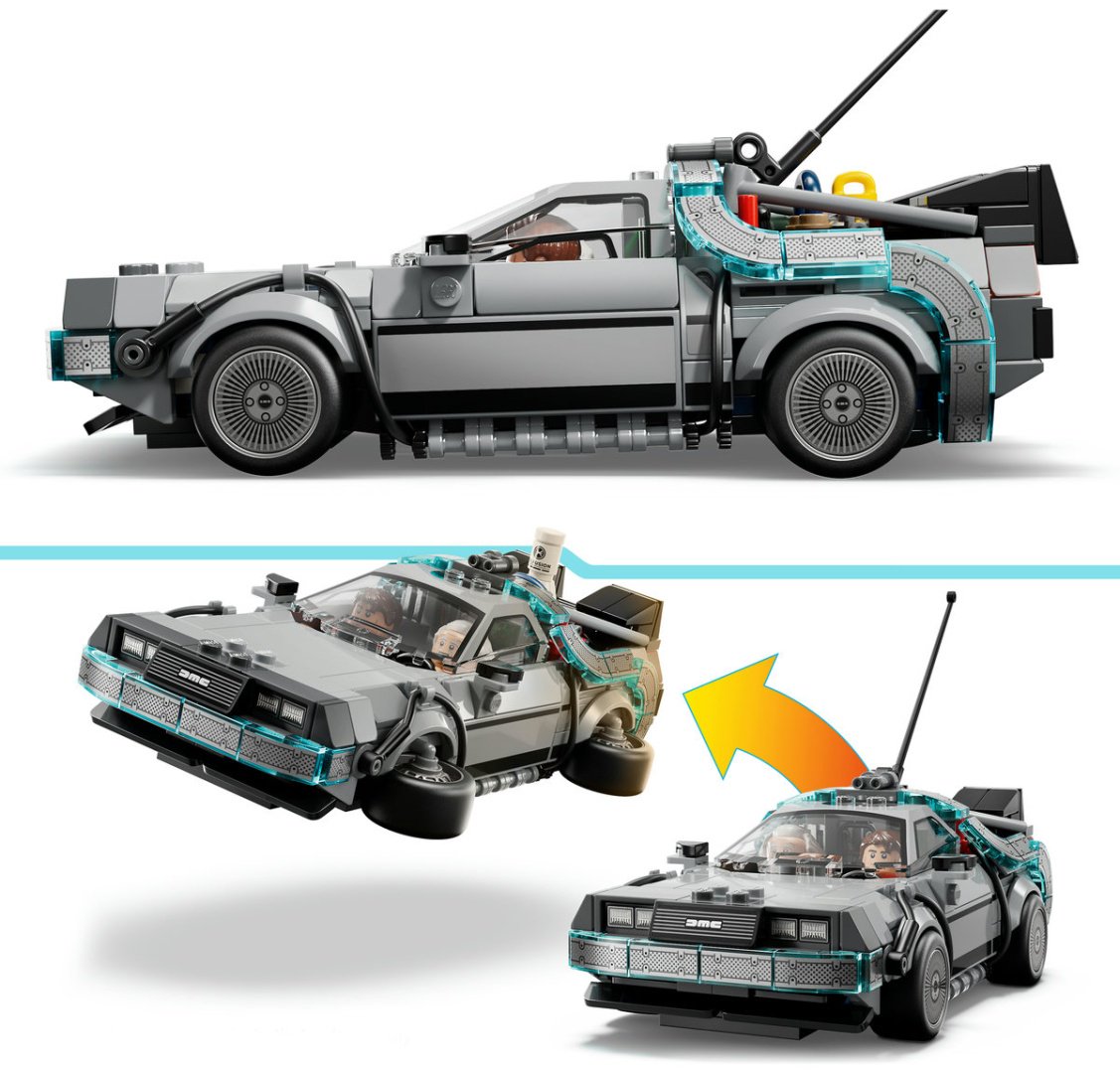 Конструктор LEGO Машина времени из «Назад в будущее» 77256, деталей 357 шт купить,21301