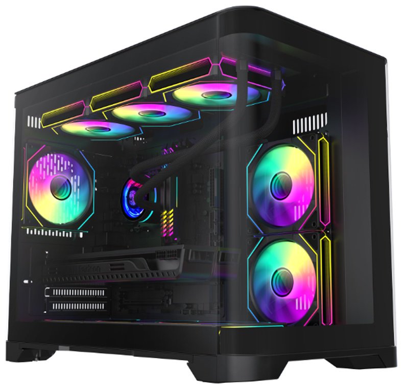 Корпус Game Max HYPE-M Black черный