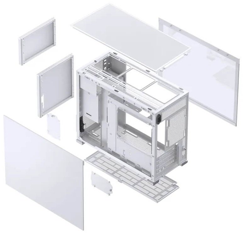 Корпус Jonsbo D31 MESH White белый