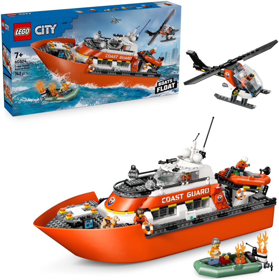 Конструктор LEGO City 60504, деталей 742 шт