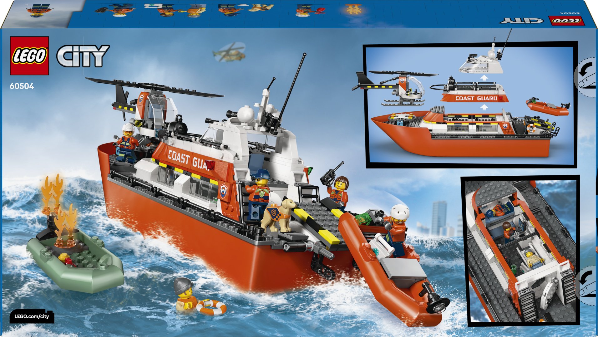 Конструктор LEGO City 60504, деталей 742 шт