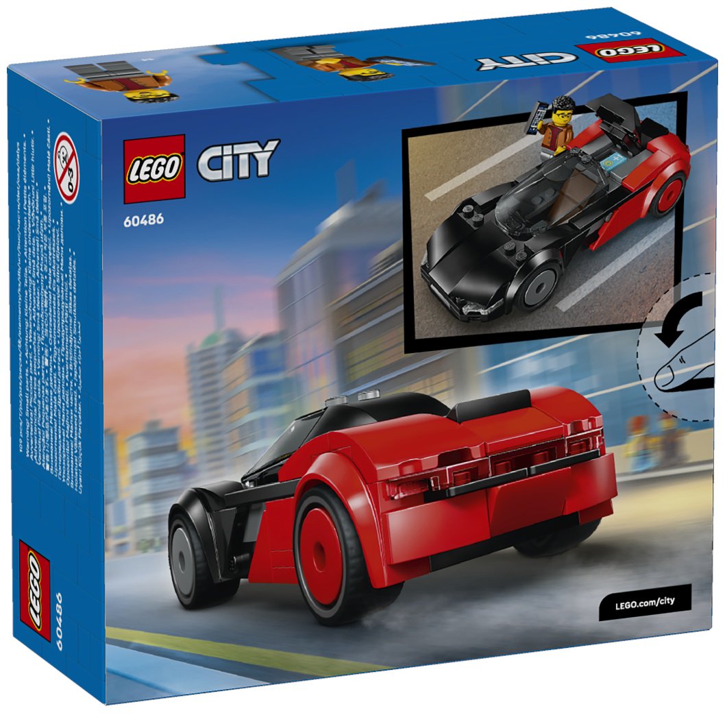 Конструктор LEGO Электромобиль-суперкар 60486, деталей 109 шт купить,NaN