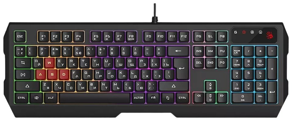 Клавиатура A4Tech B135N черный