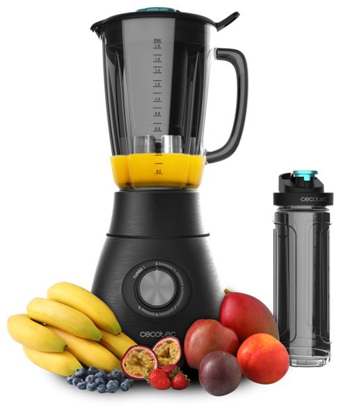 Блендер стационарный Cecotec Power Black Titanium 2500MAX Go черный