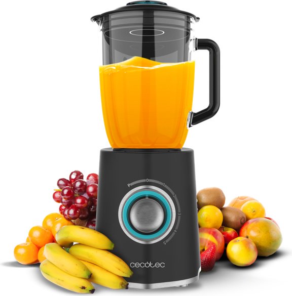 Блендер стационарный Cecotec Power Black Titanium 2000MAX Mix Go черный